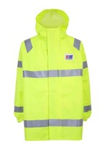 Stormline Stormtex 248EN Class 3 Hi-Vis PVC Oilskin Waterproof Jacket - Small