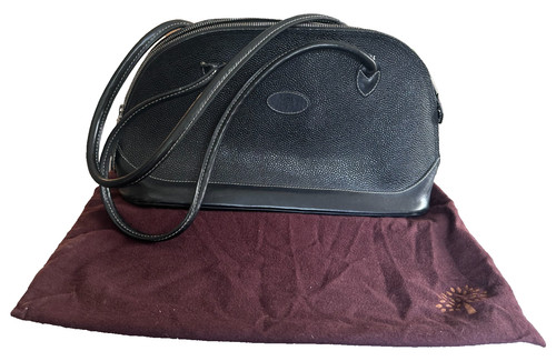 Mulberry black scotchgrain - black,