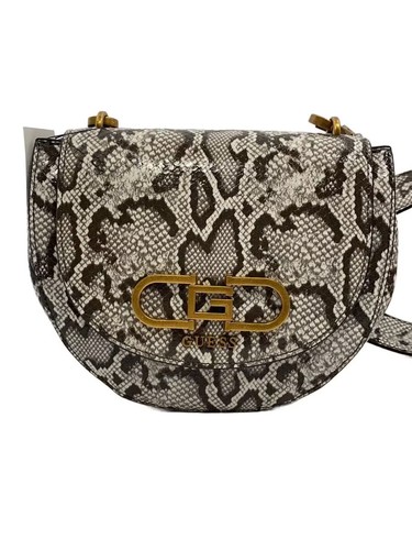 Guess shoulder bag gry animal - guess,