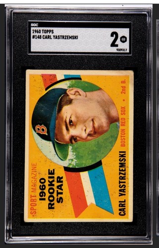Carl yastrzemski 1960 topps - carl,