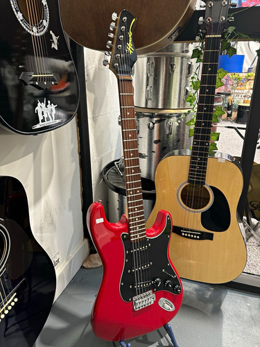 Hondo stratocaster red - stratocaster,