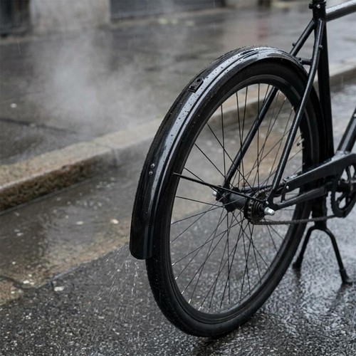 Metal mudguard kit curved - mudguard,