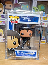 Funko POP! Rock Michael Jackson Bad #25 Authentic Vaulted w/Magnetic Hard Stack