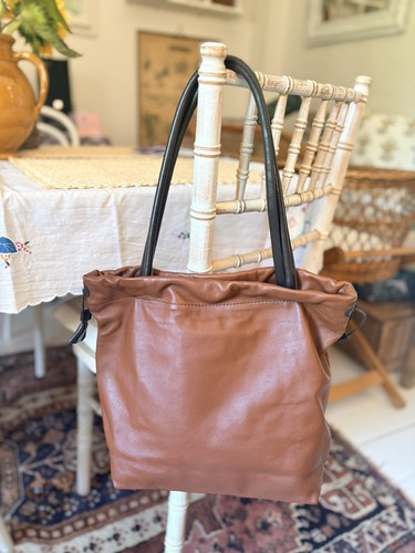 Vintage brown leather furla - vintage,