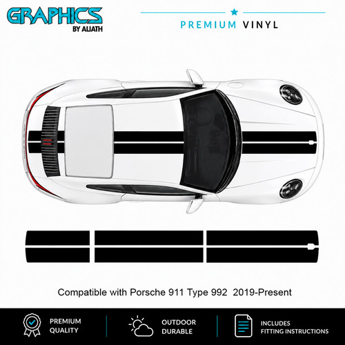 Fits porsche 911 992 - 992, bonnet