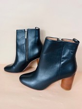 Whistles brand new black leather ankle boots. RRP: £229. Size EU41/UK8