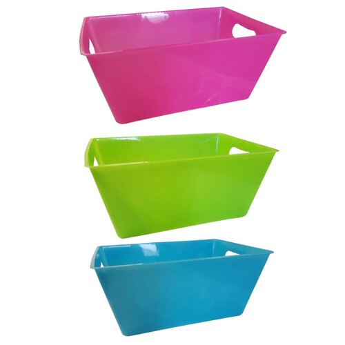 Plastic storage baskets - storage,