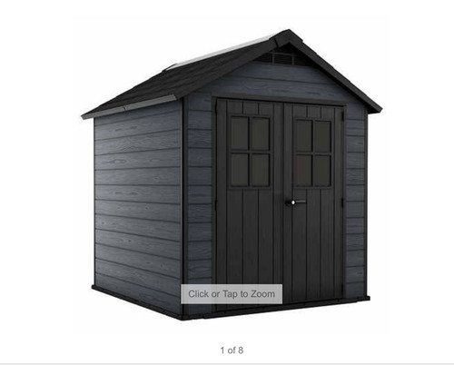 Keter newton shed x7 - shed, 7.5'x7'