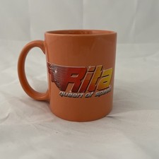 Alton Towers Resort Rita Orange Mug 2007 Rare ‘ Queen Of Speed ‘