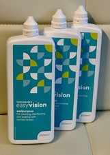 3 x 250ml SPECSAVERS Contact Lens Solution EasyVision CLEAN DISINFECT SOAK