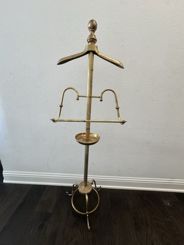 Vtg gentleman brass valet - vtg, gentleman’s