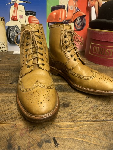 Berwick 1707 boots tan - boots, leather