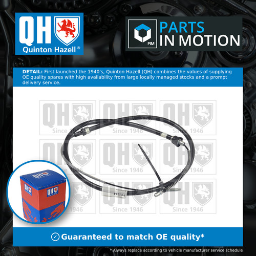 Handbrake cable fits polo - handbrake,