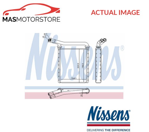 Heater radiator exchanger - exchanger, lhd
