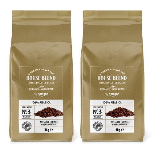 House blend coffee beans - blend,
