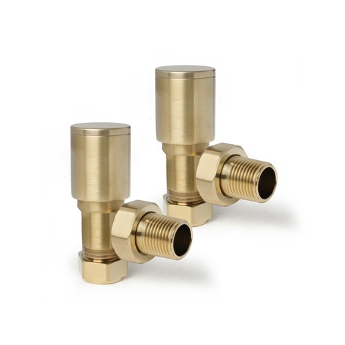 Gold radiator valves solid - gold,