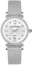 Saint Honoré Ladies 33mm Silver Watch Date Stainless Steel Strap 7520121AFDN2
