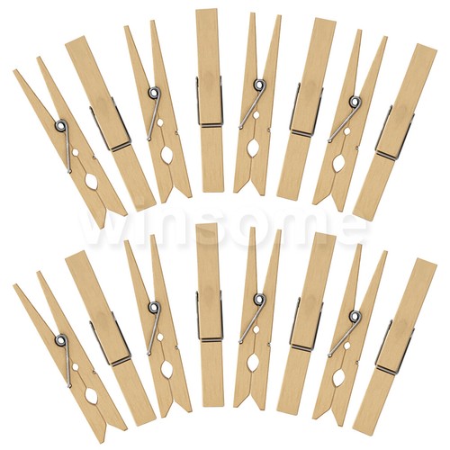 60x wooden clothes pegs - clothes,