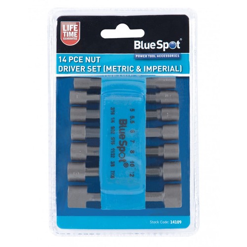 Bluespot nut driver - driver, 14