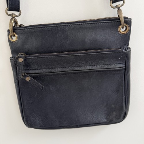 Fat face black leather triple - black,
