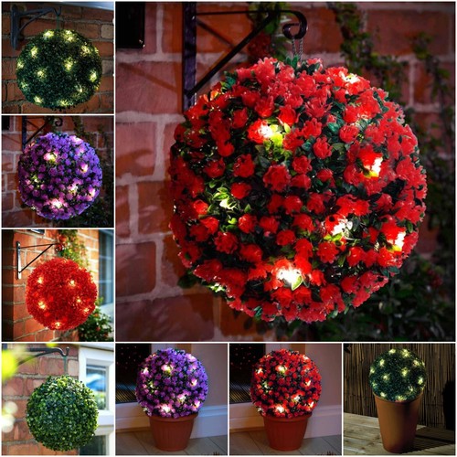 27cm solar powered topiary - 27cm, 20