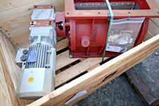 LARGE TOREX HEAVY DUTY ROTARY VALVE WITH 2.2KW MOTOR AND GEARBOX NEW UNUSED