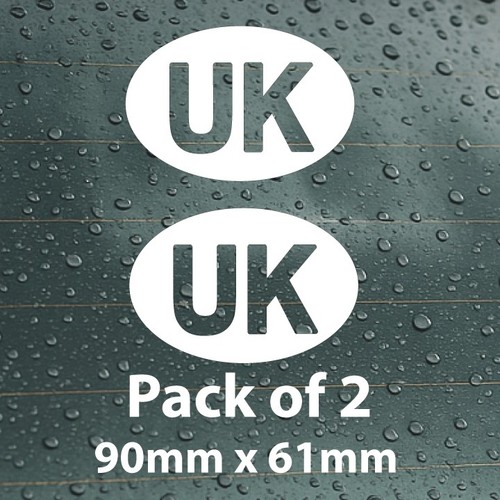 Oval self adhesive vinyl - 2x,
