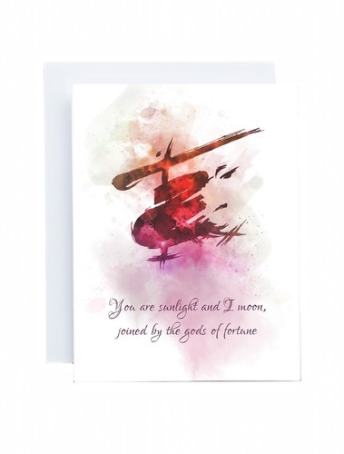Miss saigon quote 5x7 greeting - quote,