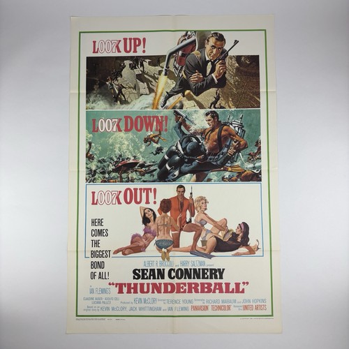 Rare original 1965 - rare, thunderball