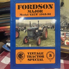 Fordson Major Model "E27N" 1945-52 Tractor History Book