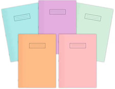 5 x Silvine A4 Exercise Books