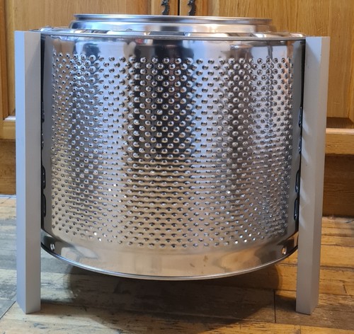 Fire pit washing machine drum - fire,