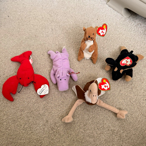 Teenie beanie babies bundle - beanie,