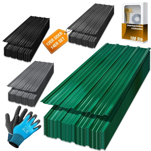 12x metal galvanized - 12x,