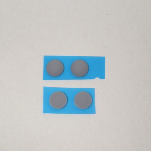 Grey rubber feet bottom - rubber, case