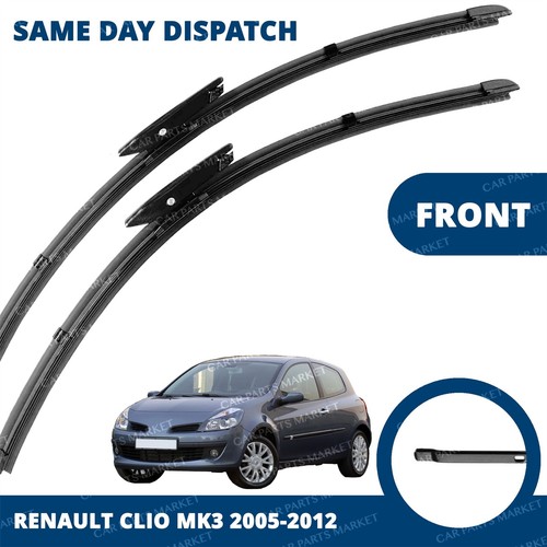 Front windscreen flat - windscreen, 24"
