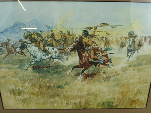 Russell watercolor print - watercolor,
