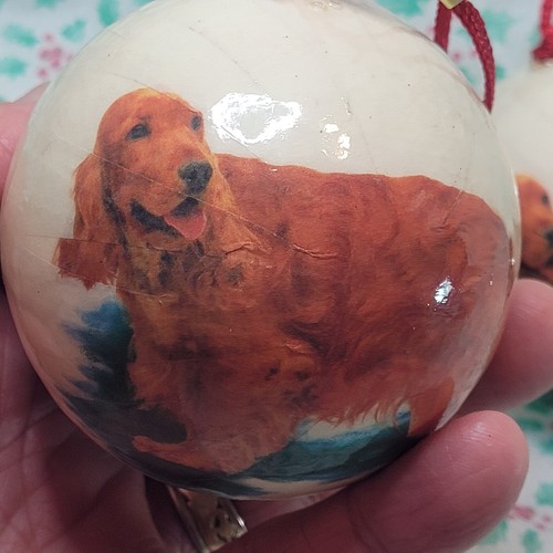 Vtg irish setter paper - irish,