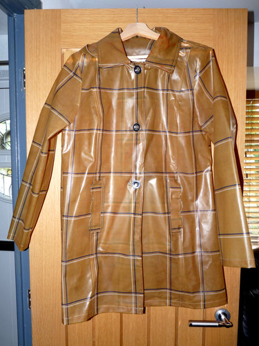 Shiny pvc tartan womans - shiny,