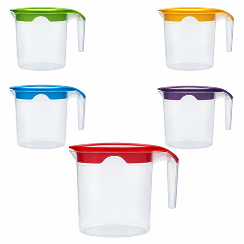 Litre jug with lid - jug,