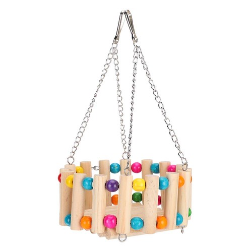 Colorful wooden chinchilla - colorful,
