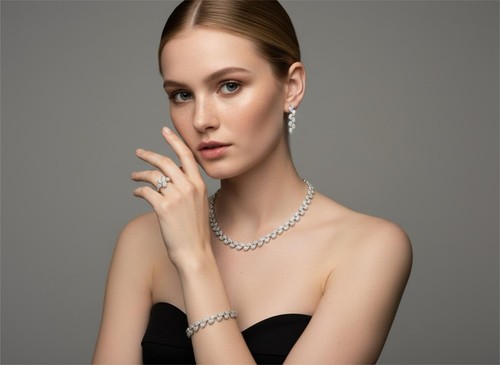 Necklace earrings bracelet - earrings,