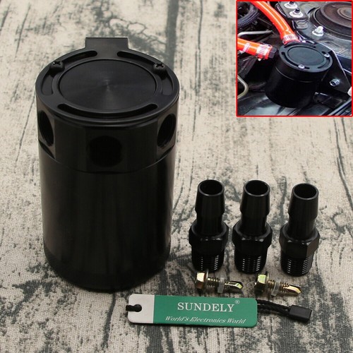 Black aluminum compact baffled - aluminum,