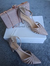 Rose gold sandals bag - gold,