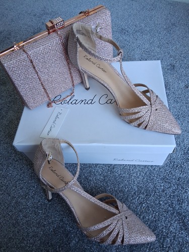 Rose gold sandals - gold, &