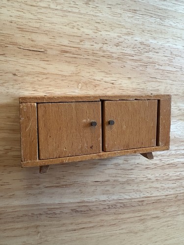 Vintage wooden dolls house - vintage,