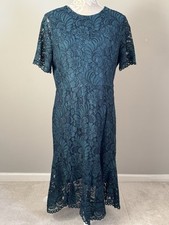 COAST FOREST GREEN LACE SHORT