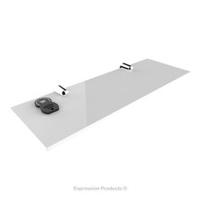 Straight Acrylic Shelf  with