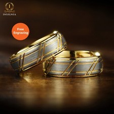 Gold Wedding /Promise Band for