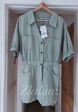 Zara Linen Blend Button Down